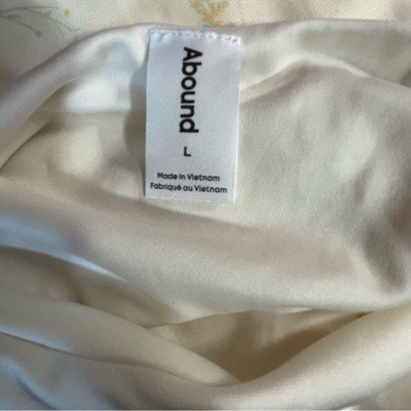 Abound Cream Floral Detail Dress - Picture 7 of 8